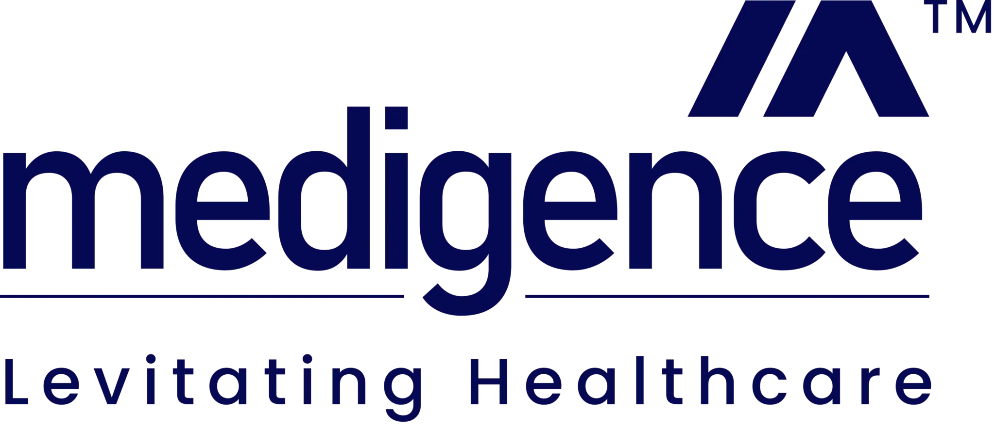 Medigence Levitating Healthcare logo