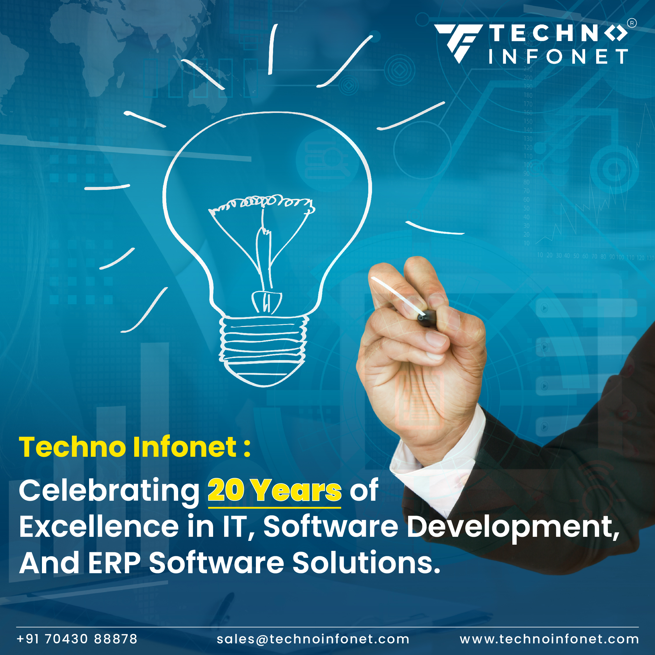 Techno infonet celebrating 20 years