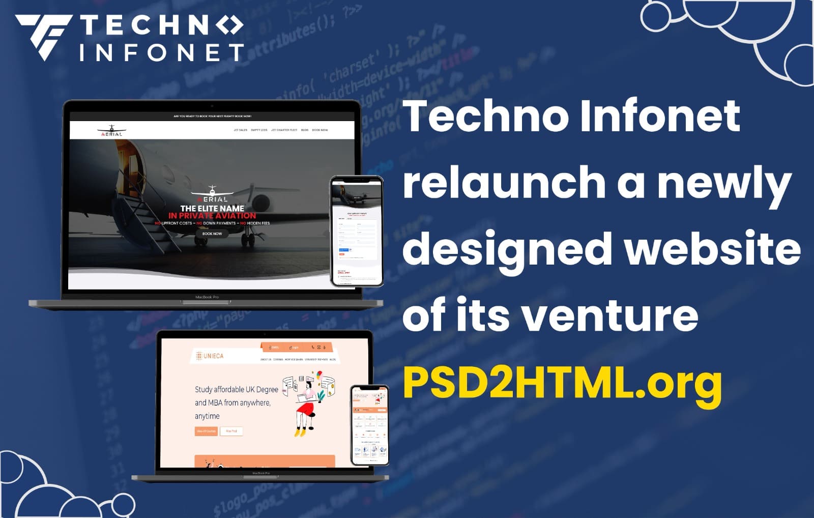 Techno Infonet relaunch a newly designed website of its venture