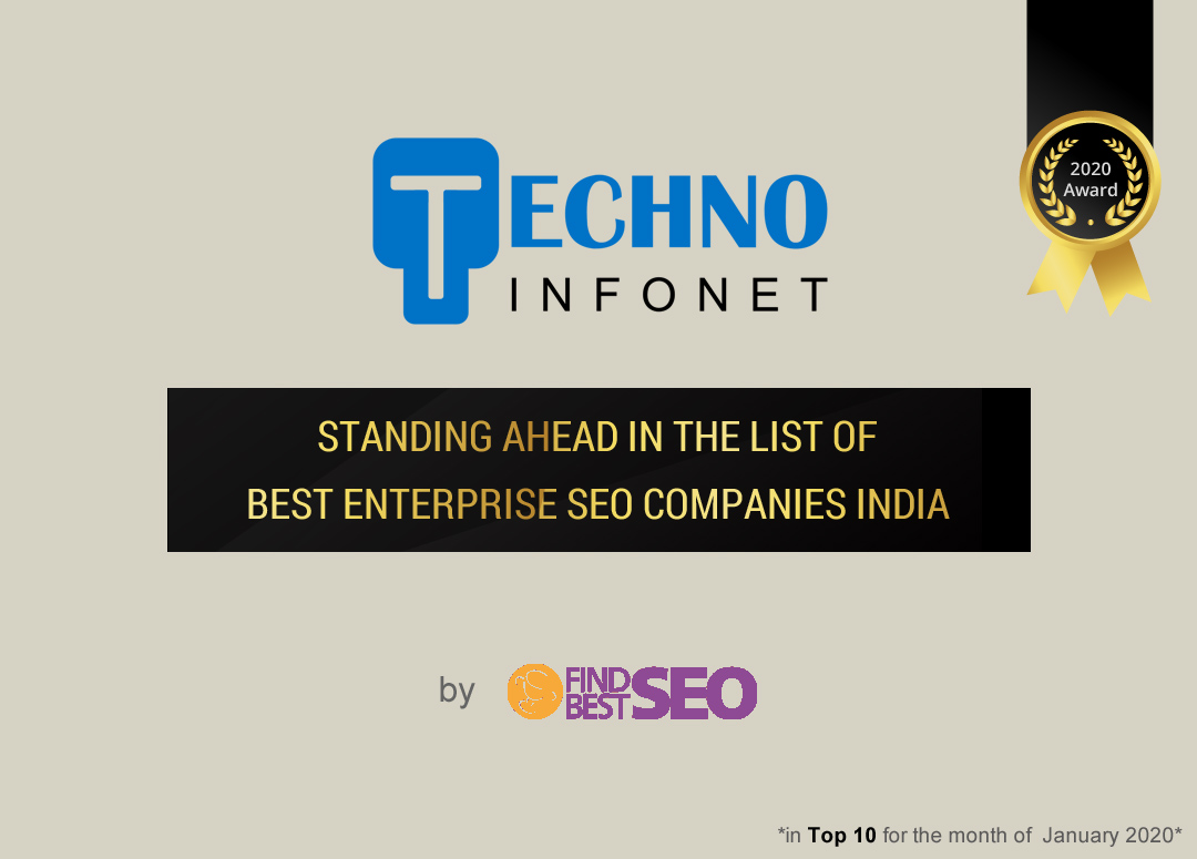 Standing ahead in the list of #8 best Enterprise SEO companies India