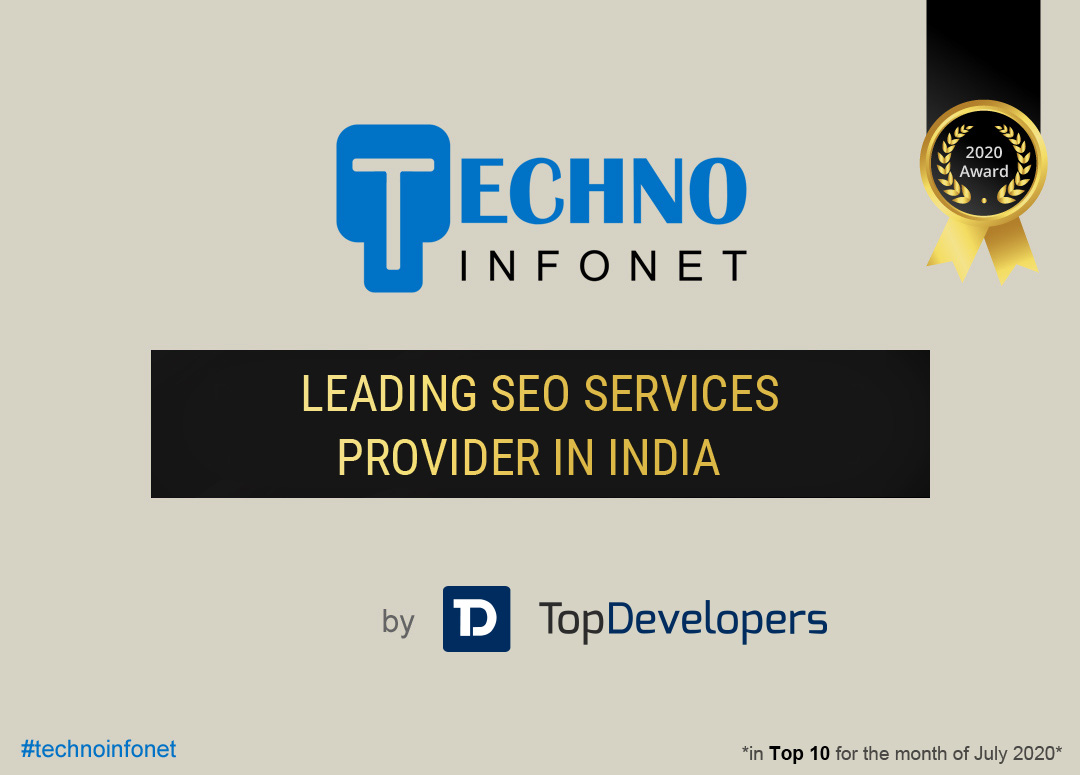 Techno Infonet is a leading SEO services provider in India by topdevelopers.co