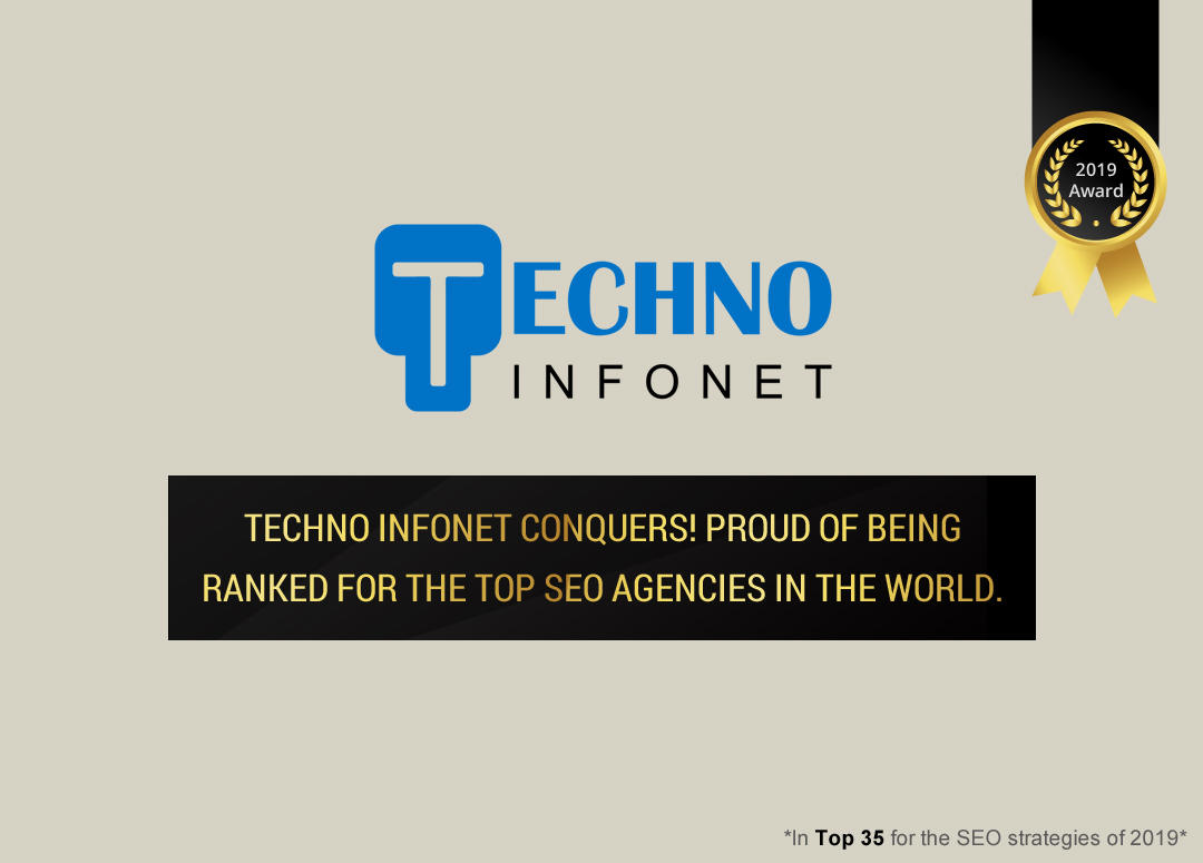 Techno Infonet Triumphs! Proud for being ranked amongst the top SEO agencies