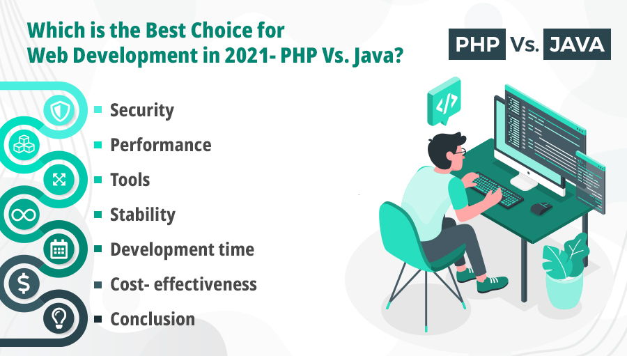 Which is the best choice for Web Development in 2021 PHP vs Java