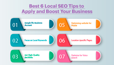 Best 6 Local SEO Tips to Apply and Boost Your Business [Infographic]